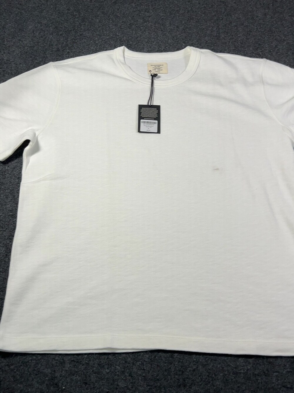 Buck Mason White Field-Spec Cotton Heavy Tee Mens Sz XL NWI Msrp55 [ME17]